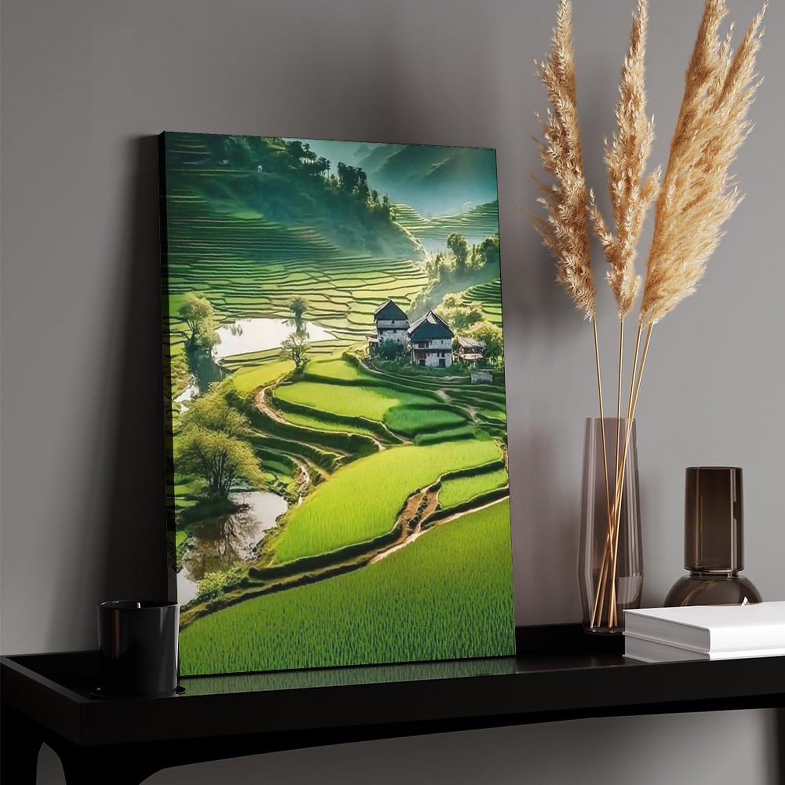 ベトナム木製 壁掛絵画 ベトナム木製 壁掛絵画 ベトナム木製 壁掛絵画 ベトナム木製